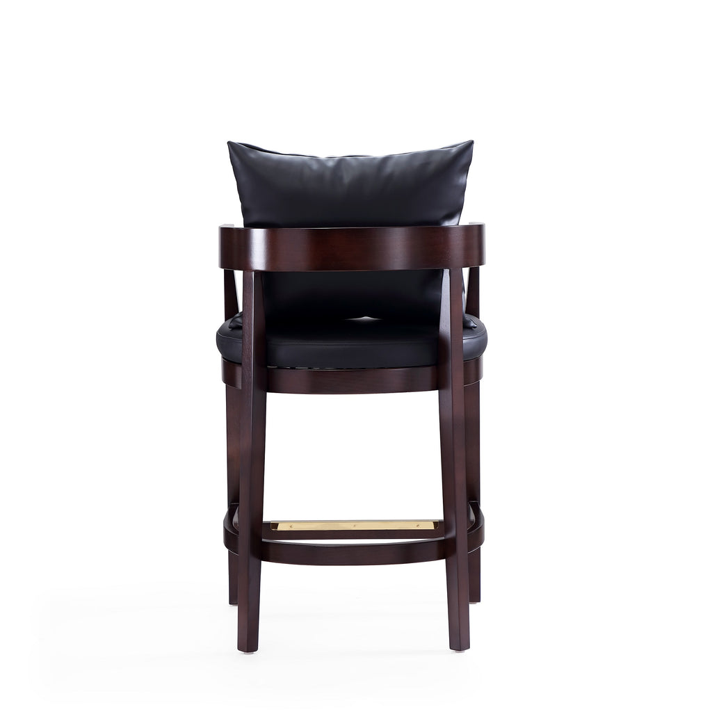 Ritz Wood Upholstered Counter Stool