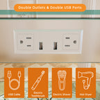 Bathroom LED Lighted Medicine Cabinet with Storage