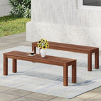 Manila 61.75'' Bench Set Of 2