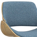 Malden - Bentwood Dining Chair with Wood Back - Denim