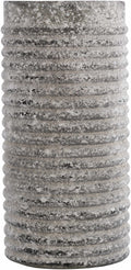 Polopina Gray Textured Cylindrical Decor - Clearance