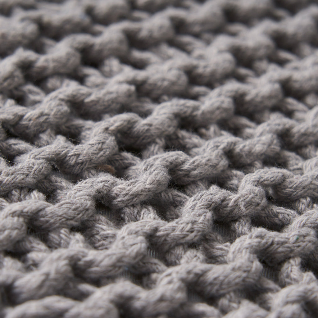Knitted Foot Stool