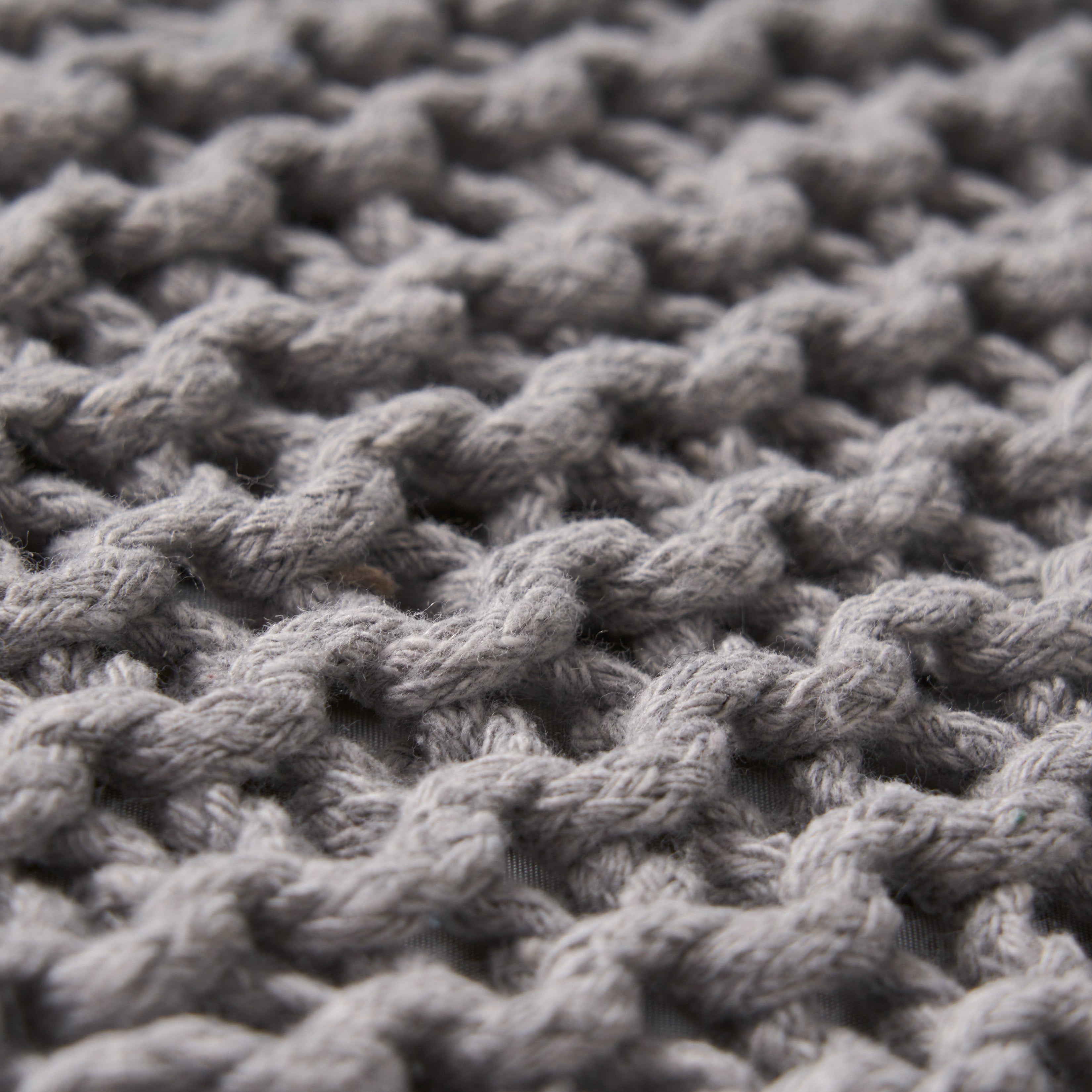 Knitted Foot Stool
