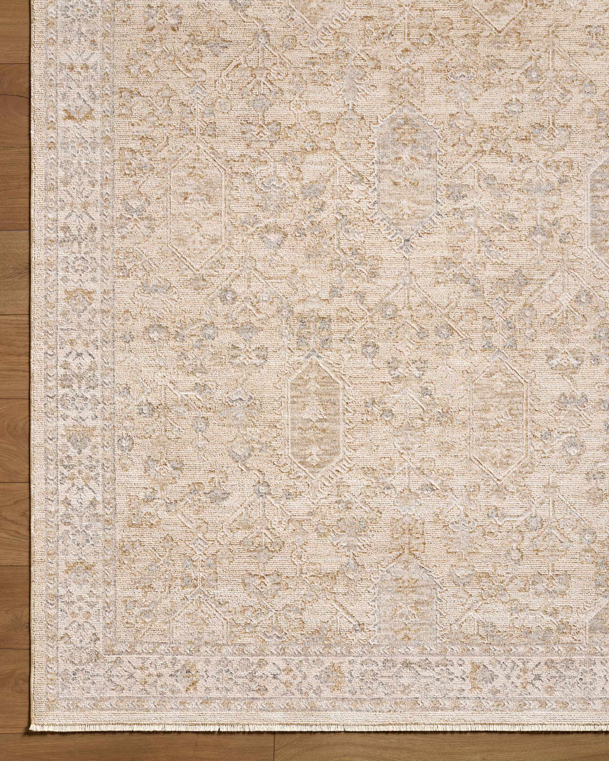 Rafee Tan Luxe Area Rug - Clearance