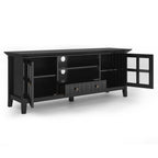 Acadian 60 Inch Wide Solid Wood TV Stand