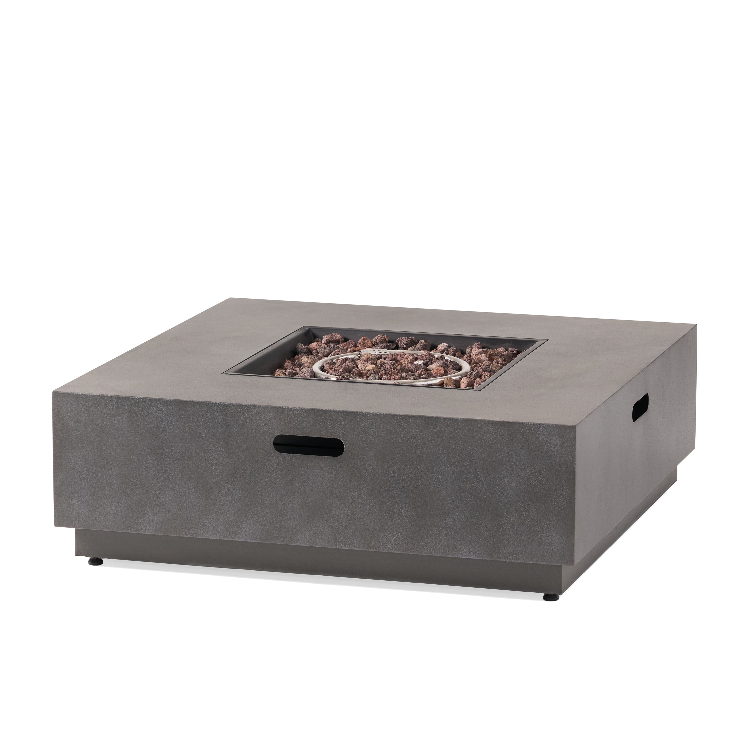 Square Iron Fire Pit - 50,000 BTU