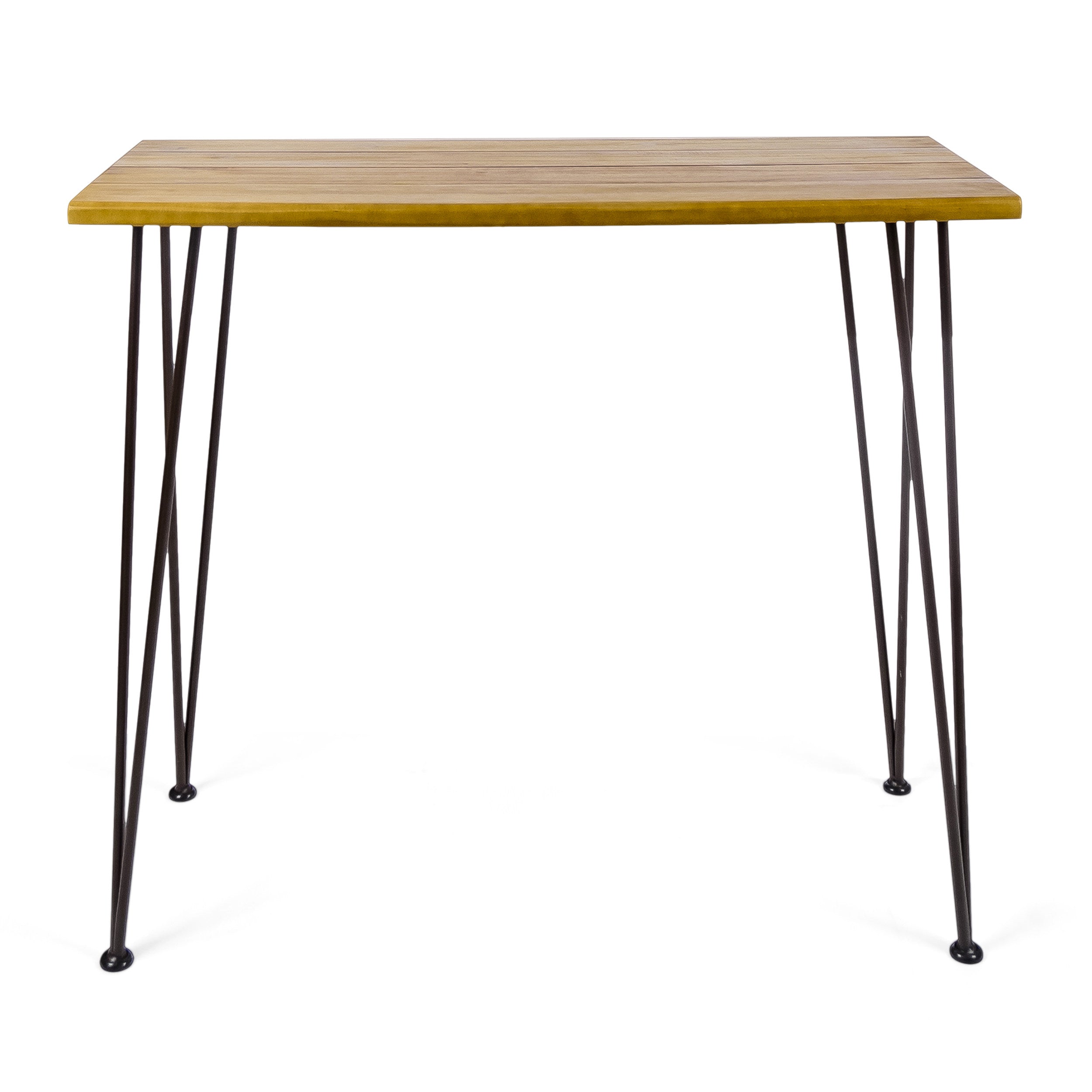Denali Industrial Wood And Metal Bar Set