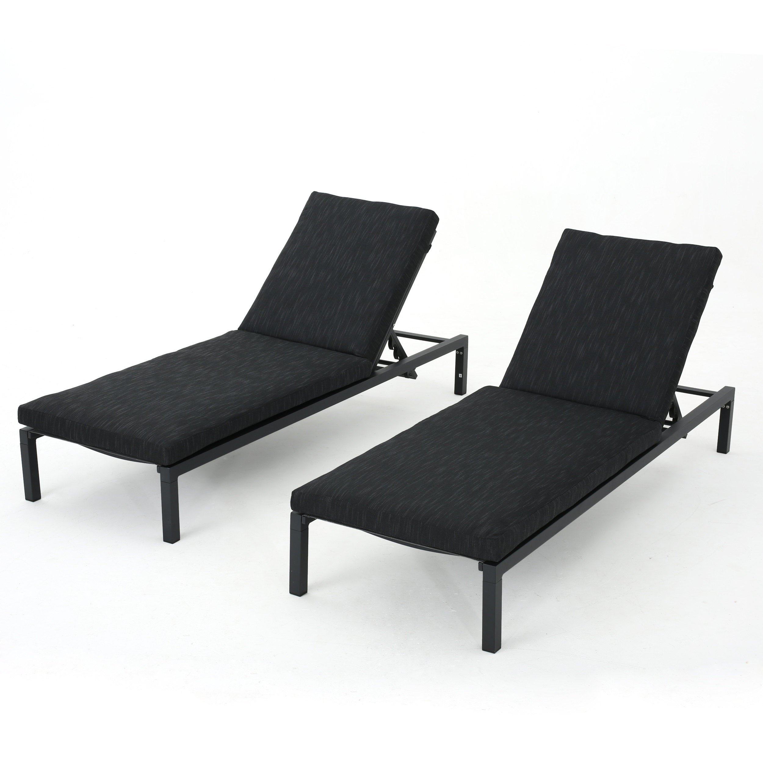 Navan Chaise Lounge - Dark Gray