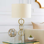 Zell Gold Crystal Table Lamp - Clearance