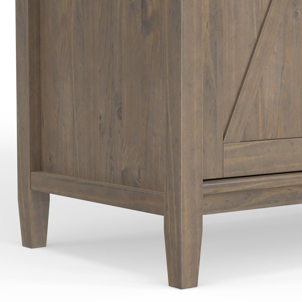Ela - Sideboard with Wine Storage - Smoky