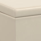 Avalon 54 Inch Wide Extra Large Storage Ottoman Bench in Satin