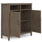 Ela Medium Storage Cabinet - Smoky