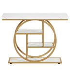 41.3" Industrial Console Table