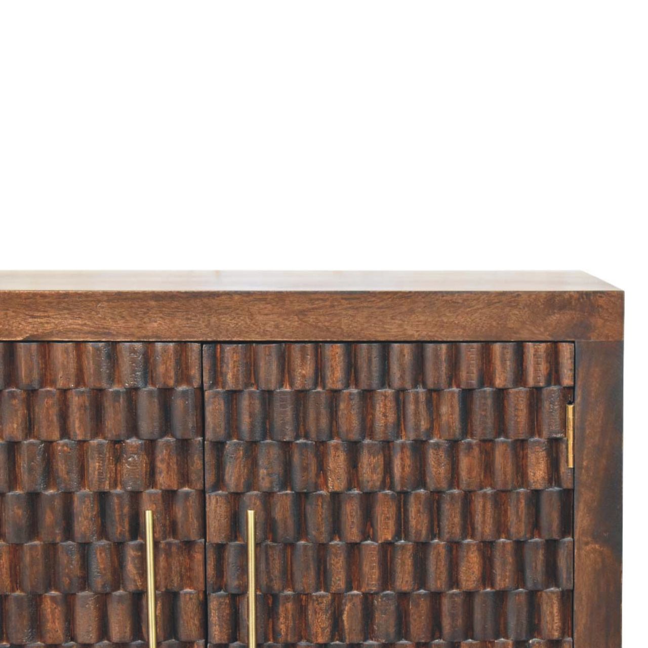 Solid Wood Vesta Textured Sideboard