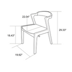 Dakota Solid Wood Dining Chairs