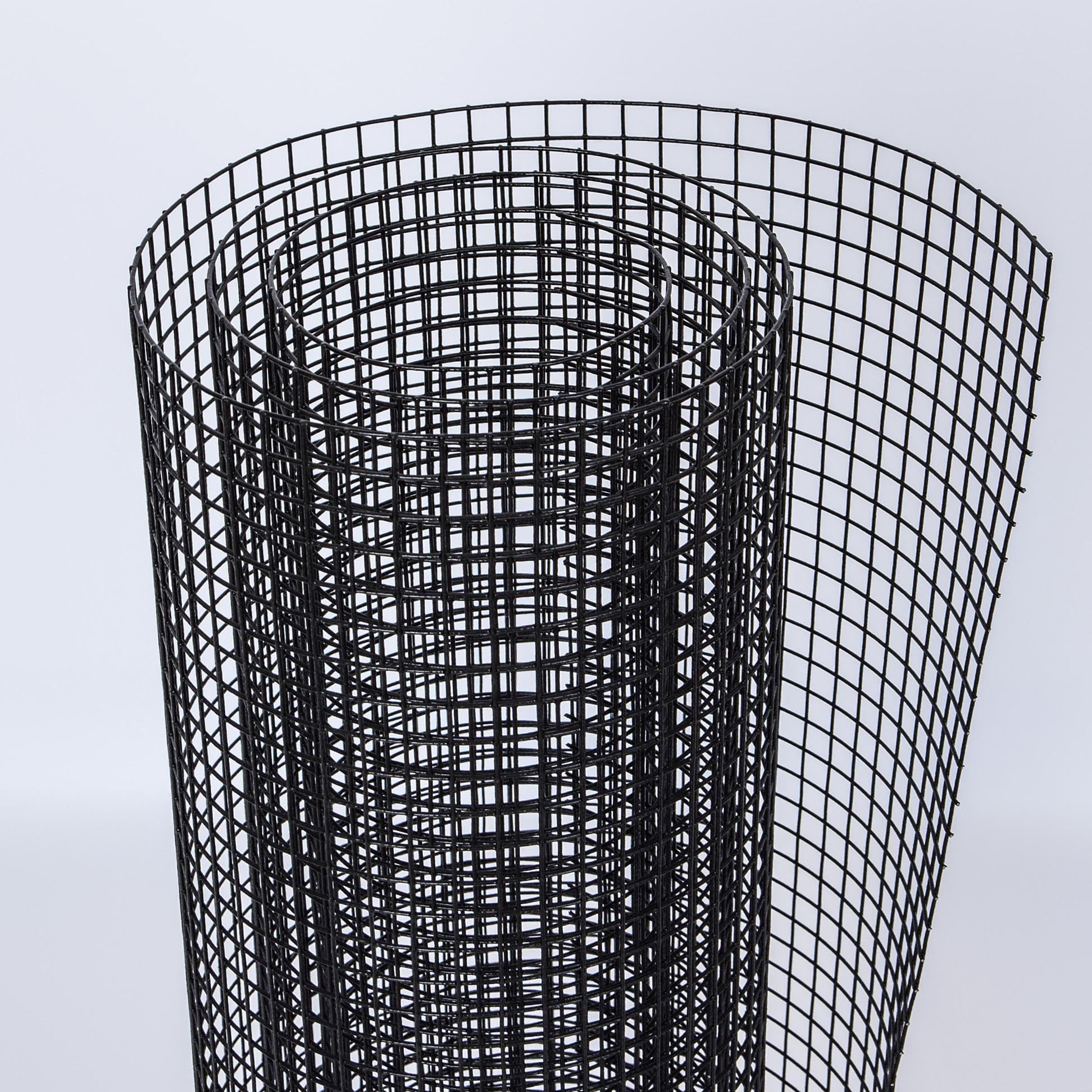 Black Hardware Cloth 5 ft × 100 ft, 19 Gauge 1/2 inch