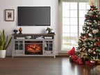 55 Inch TV Media Stand with Electric Fireplace