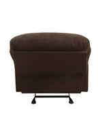 Arcadia Chocolate Microfiber Motion Glider Recliner