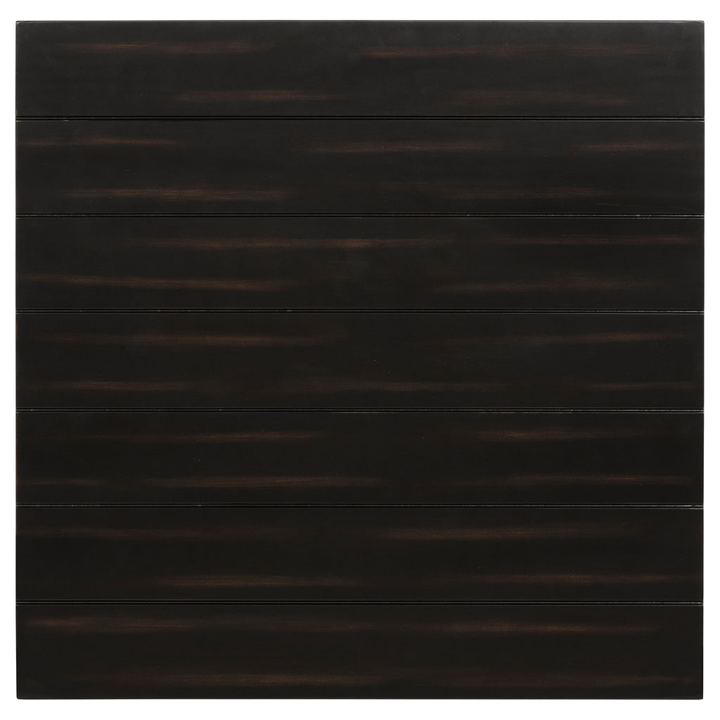 Sutter Distressed Java 1-Drawer Square End Table