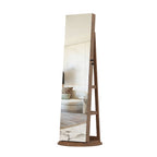 360° Swivel Jewelry Cabinet with Full Length Mirror