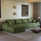 135" Cloud Sectional Couch with L-Shape Chaise