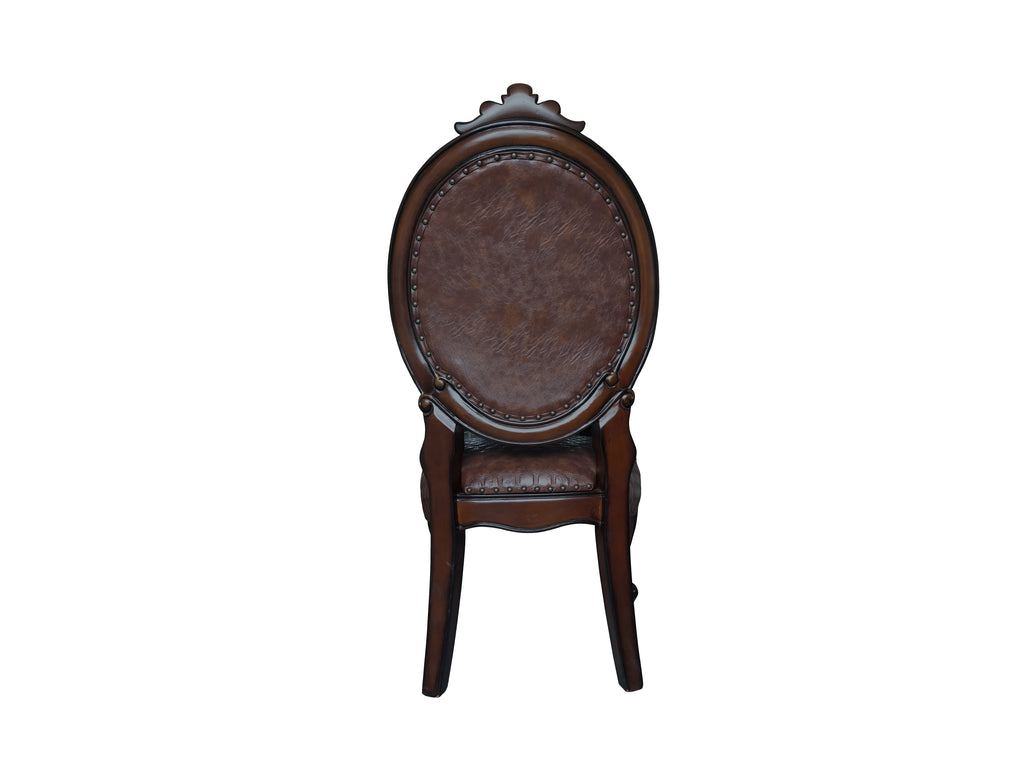Versailles Cherry Finish Side Chair (Set of 2)