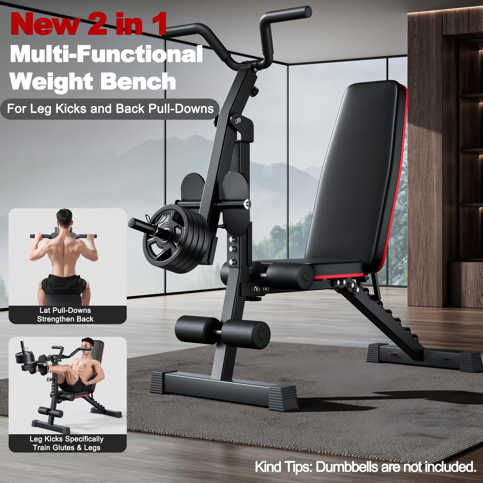 Multi-Functional Adjustable Weight Bench