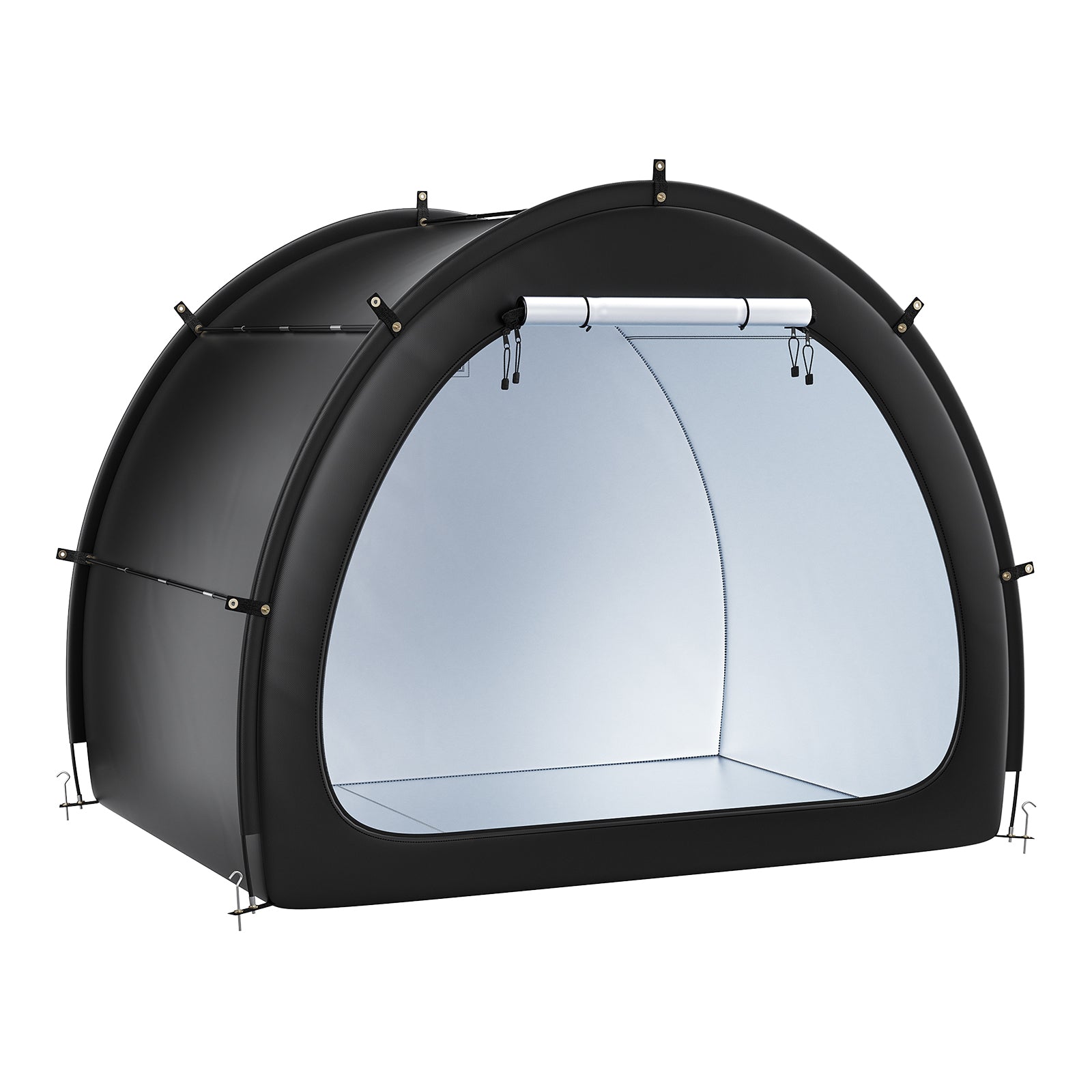 Outdoor Bike Storage Tent – Fan-Shaped & Waterproof for 4 to 5 Bikes