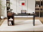 Modern Two-Tone Sofa Side Table