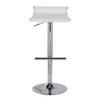 Contemporary Adjustable Bar Stool in Various Colors