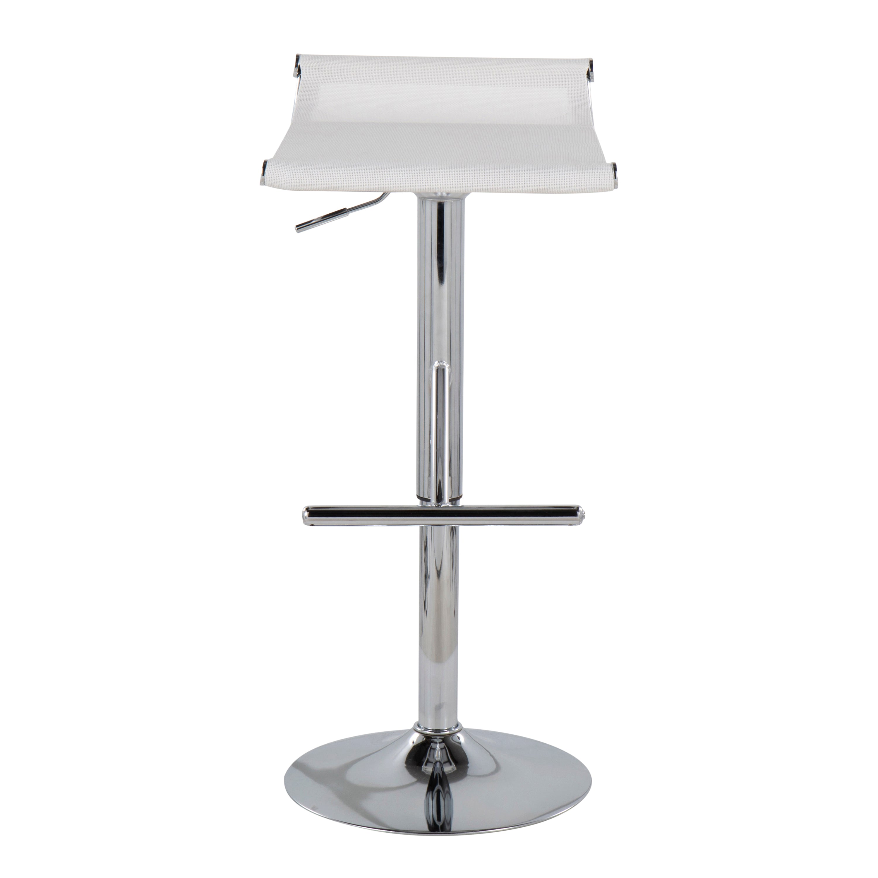 Contemporary Adjustable Bar Stool in Various Colors