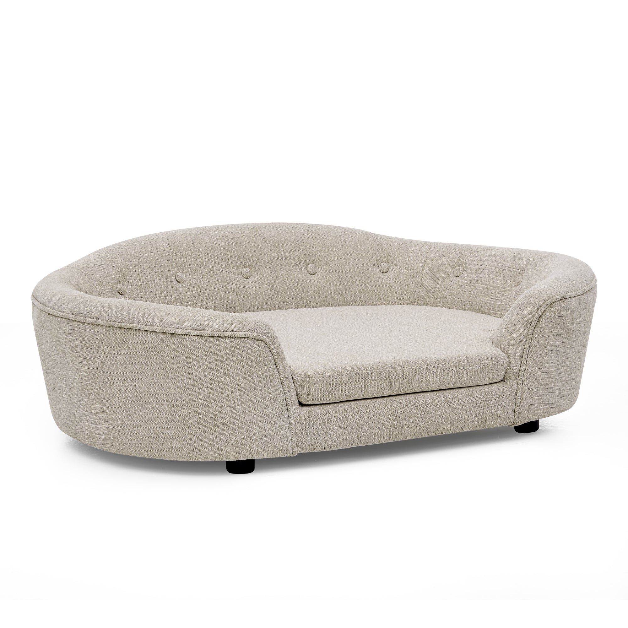 Oversized Oval Semi-Enclosed Dog Sofa