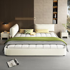 King Size Cloud Bed Frame with Movable Headboard