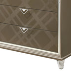 Skylar Dark Champagne Finish Chest