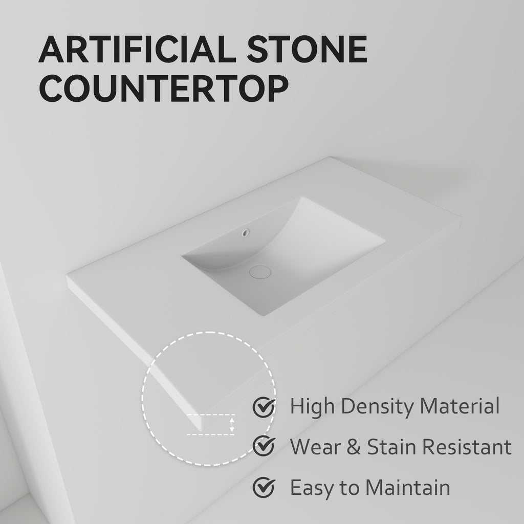 36" Ceramic Basin Sink