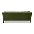 Josephine 84.5" Upholstered Modern Sofa, Olive