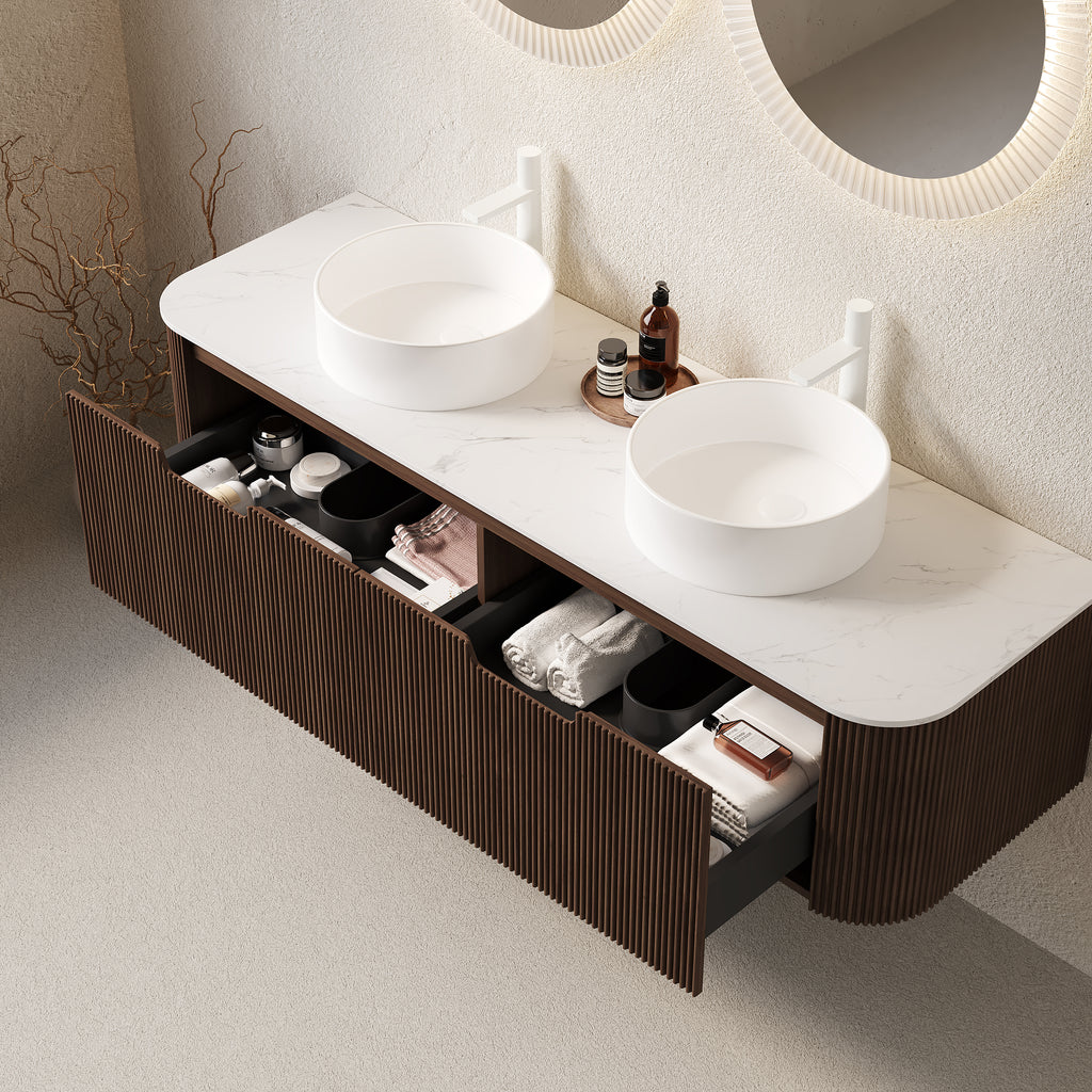 DINA 60" Bathroom Vanity with Sinks