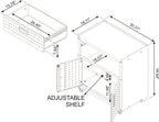 Fortress 30" Rolling Garage Cabinet