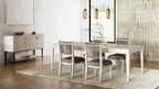 Rope Back Chair - Vanilla / Carmel (Set of 2)