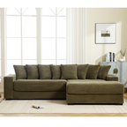 Oversized Two-Piece L Shaped Sofa