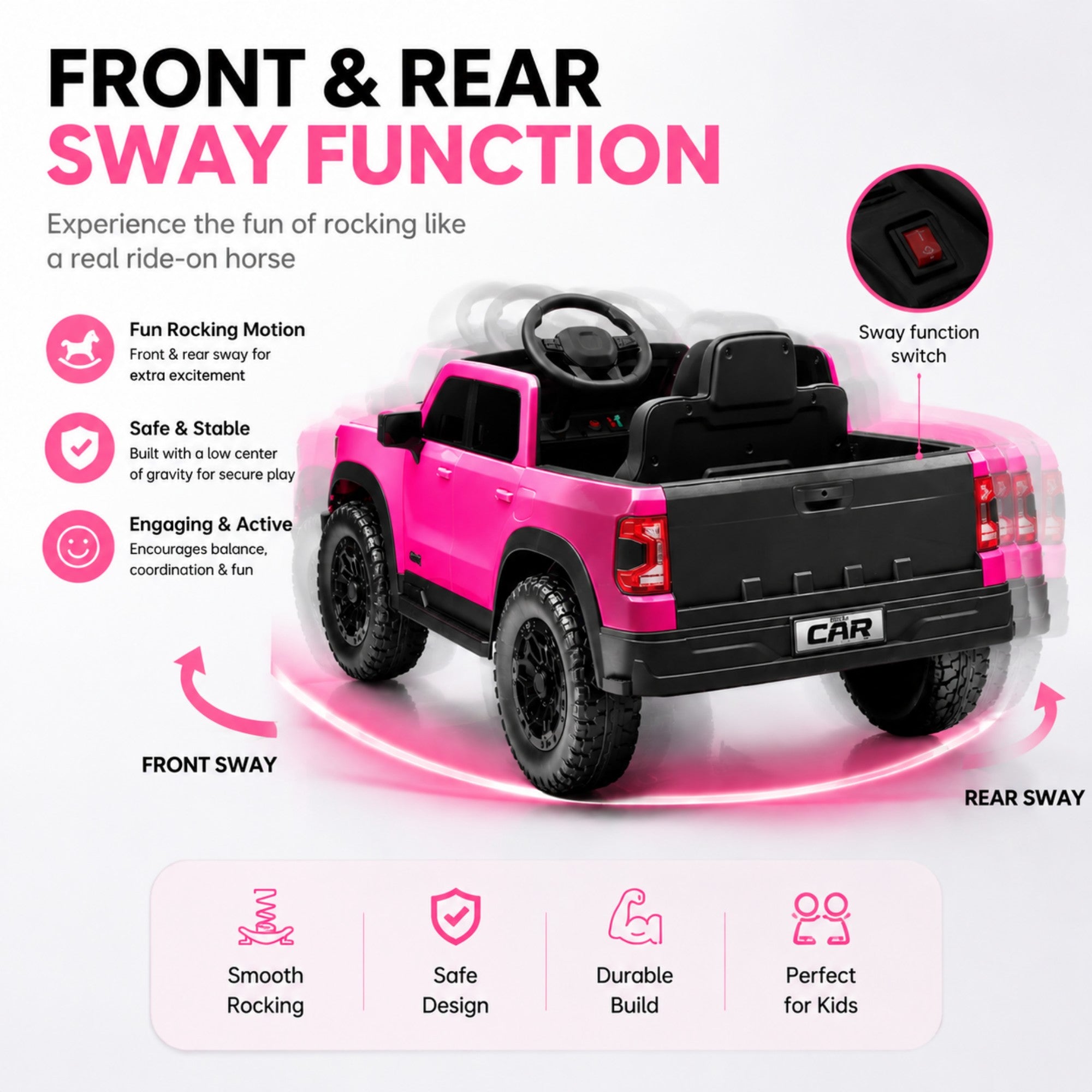 12V Kids Ride-On Car with Remote Control