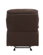 Arcadia Chocolate Microfiber Motion Glider Recliner