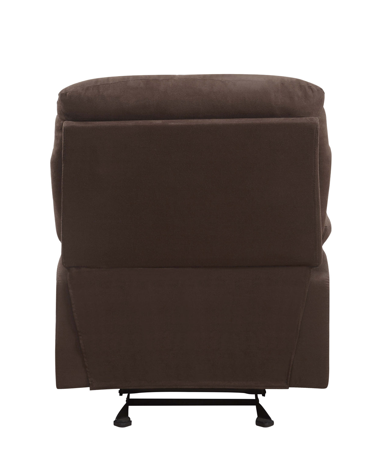 Arcadia Chocolate Microfiber Motion Glider Recliner