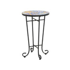 Colorful Black Patio Side Table