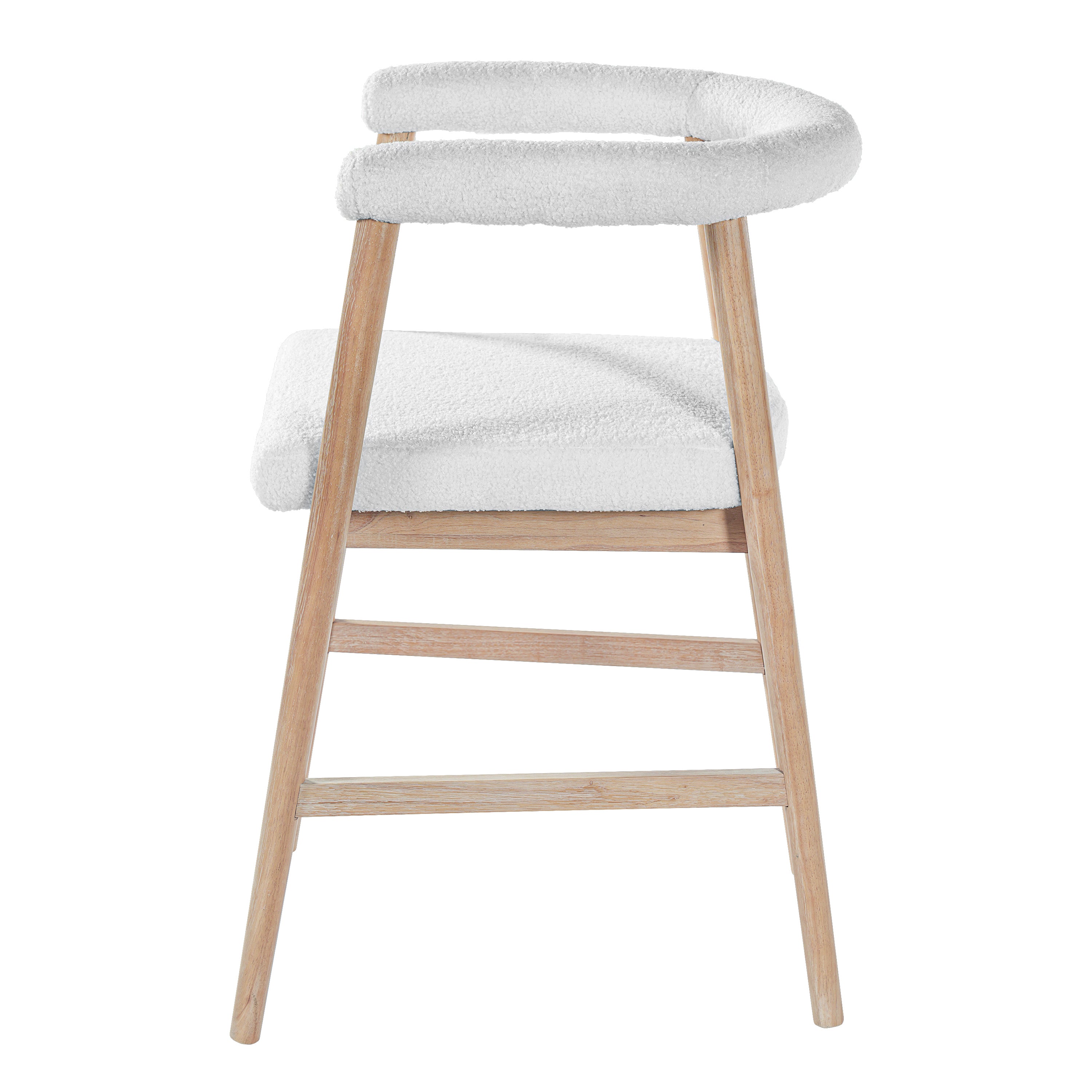 25'' Seat Height Bar Stools with Back - Set of 2