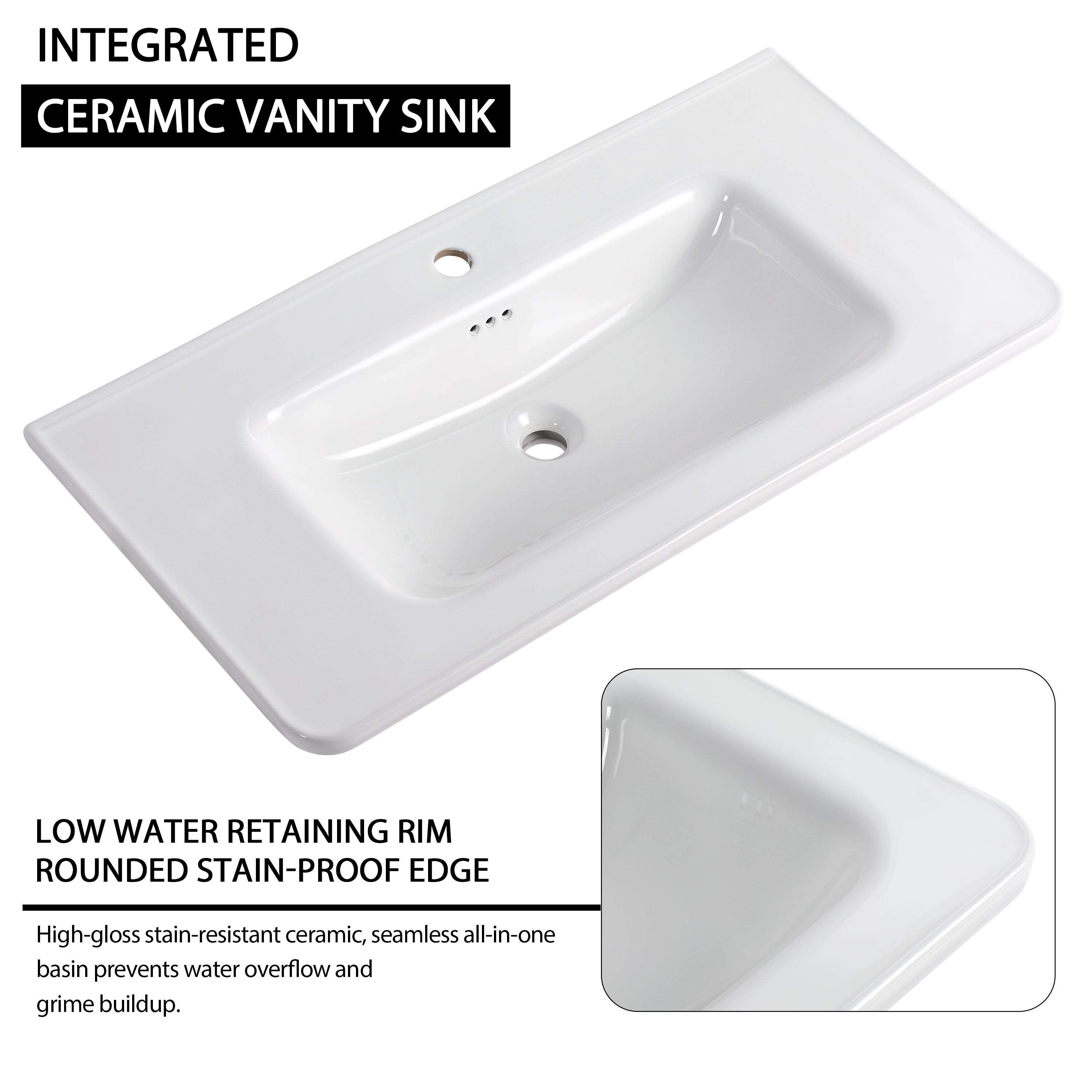 84'' Freestanding Bathroom Vanity