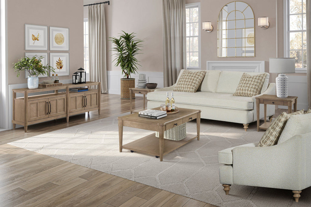 Loveseat Reversible Cushion with 2 Pillows