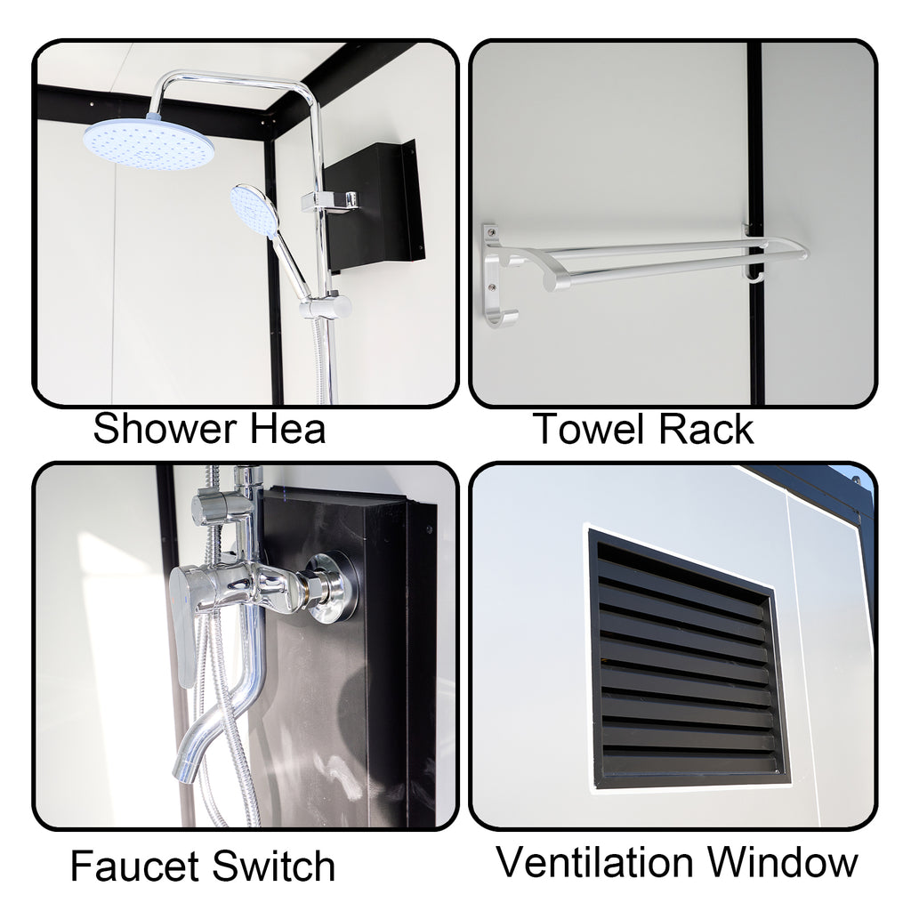 Portable Toilet Cabin - Outdoor Shower Room