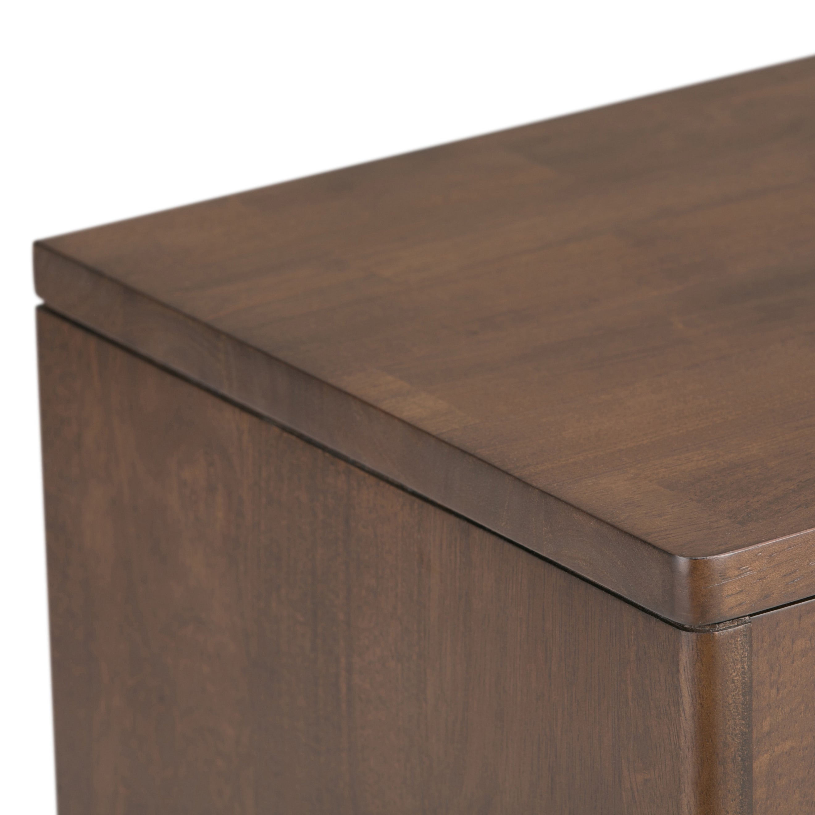 Harper 30 Inch Wide Solid Hardwood Mid-Century Modern Low Storage Cabinet