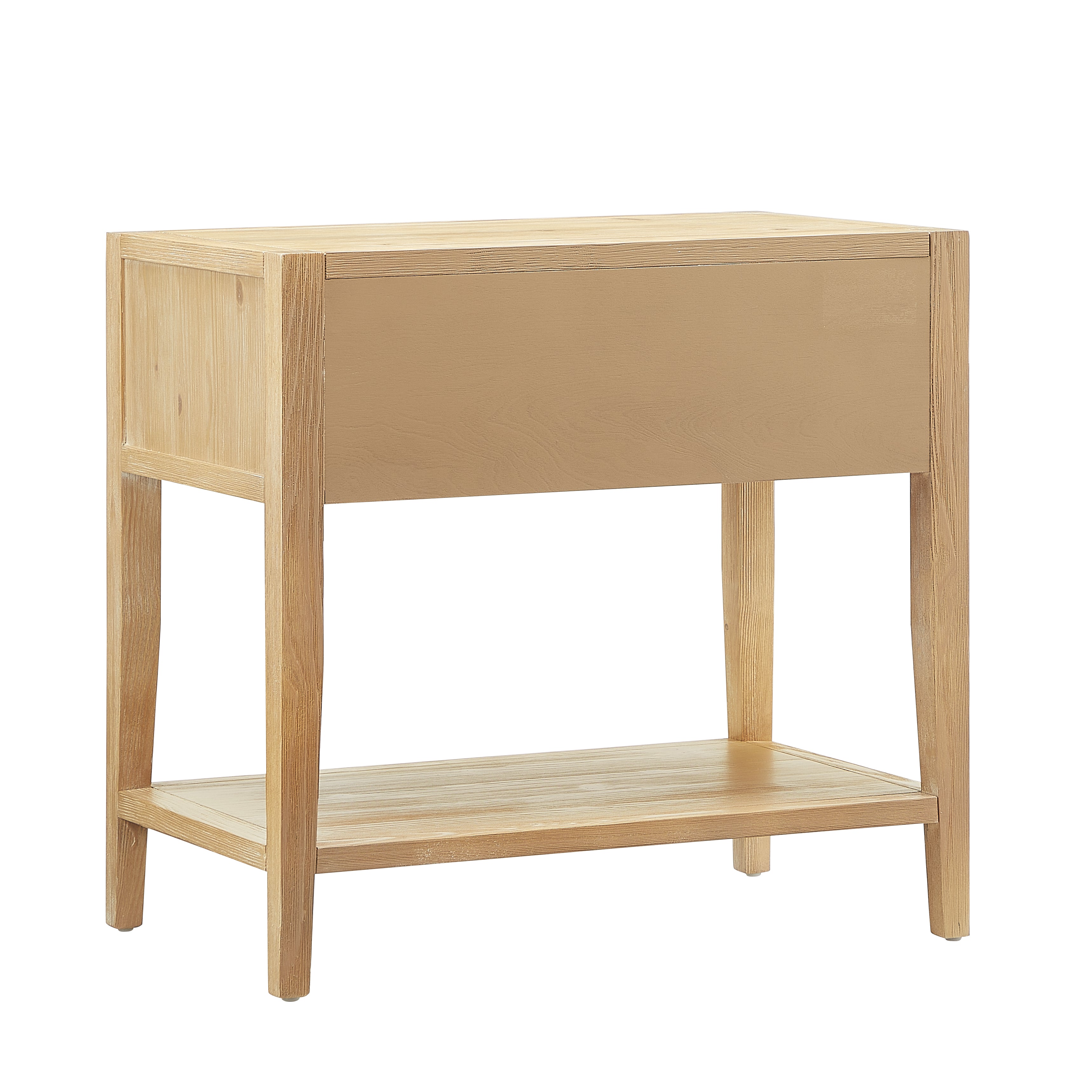 Fleur Natural 1-Drawer Nightstand